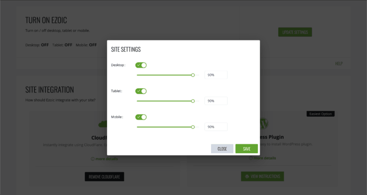 Ezoic - Activa el Ad Tester