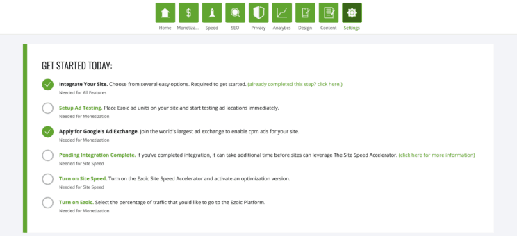 Ezoic - Setup Ad Testing
